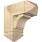 Ekena Millwork Imperial Arts and Crafts Rough Sawn Bracket w/ Offset Brace, Douglas Fir, 8"W x 18"D x 18"H BKT0806X18X18IMP03RDF - alternate 1